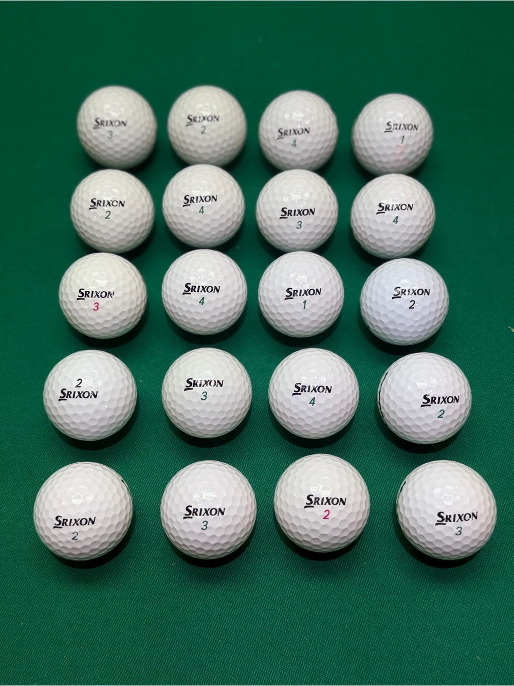 20 Srixon SoftFeel - 5A Condition